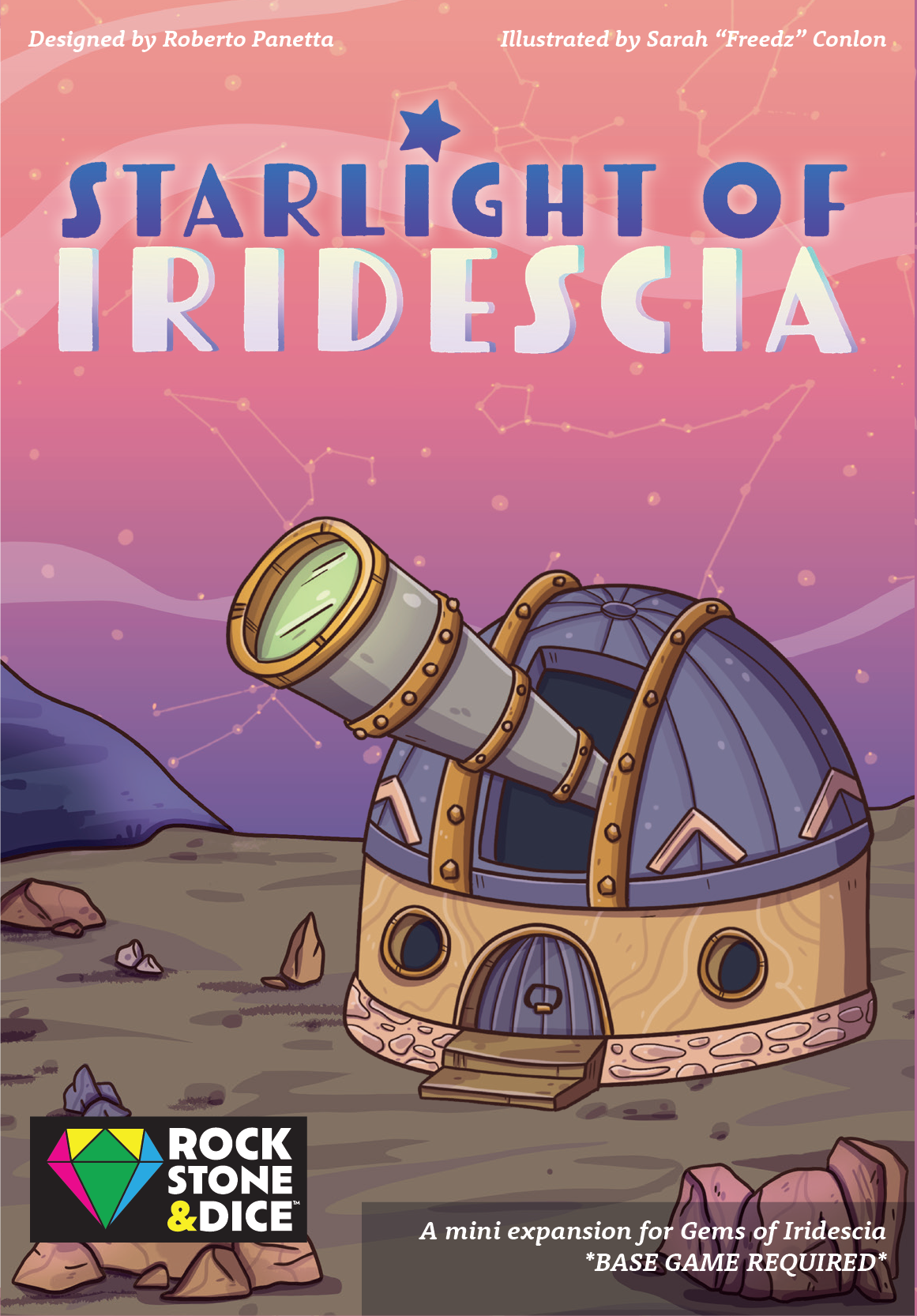 Étoiles d'Iridescia - mini extension pour Les Gemmes d'Iridescia