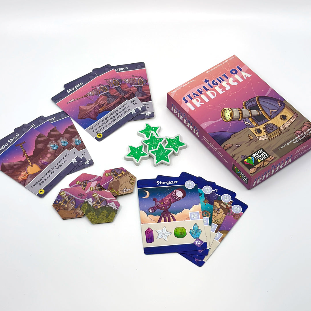 Étoiles d'Iridescia - mini extension pour Les Gemmes d'Iridescia